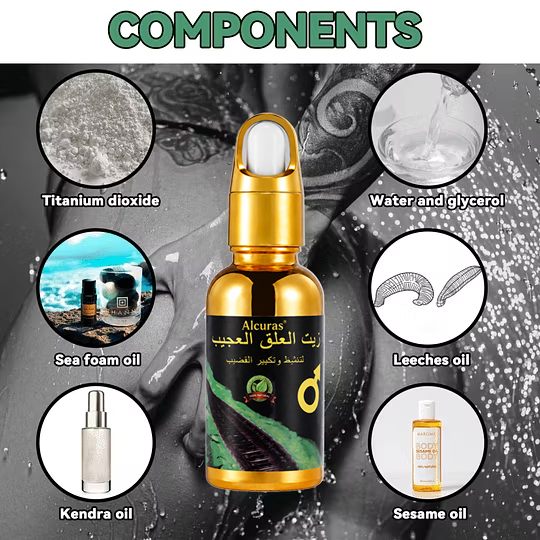 BUY 2 GET 1 FREE🔥Alcuras® Leech Essential Oil For Male Private Parts Swelling⏱️[Effective in one second]
