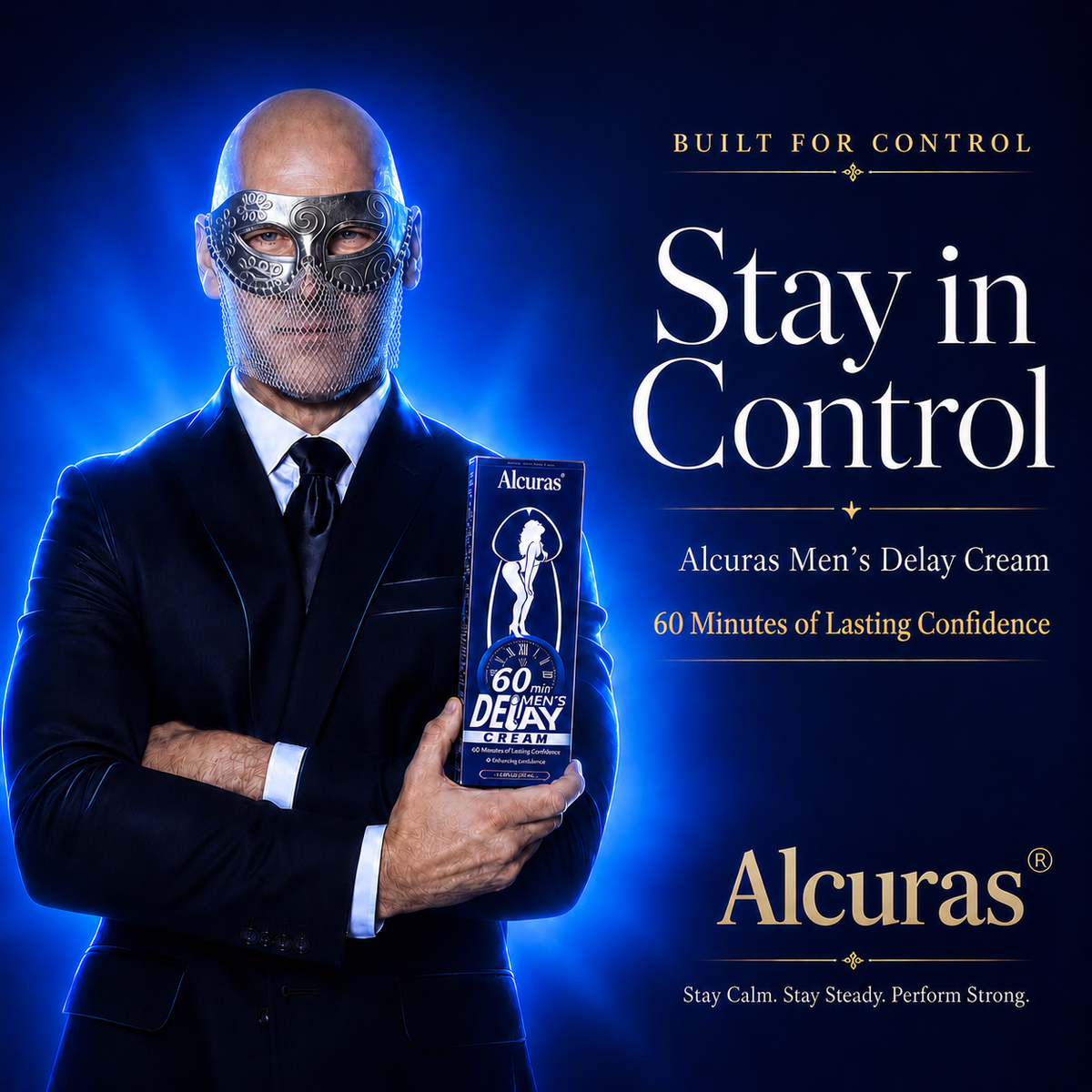 100K+ SOLD 🔥Alcuras® Men’s Delay High-Performance Gel