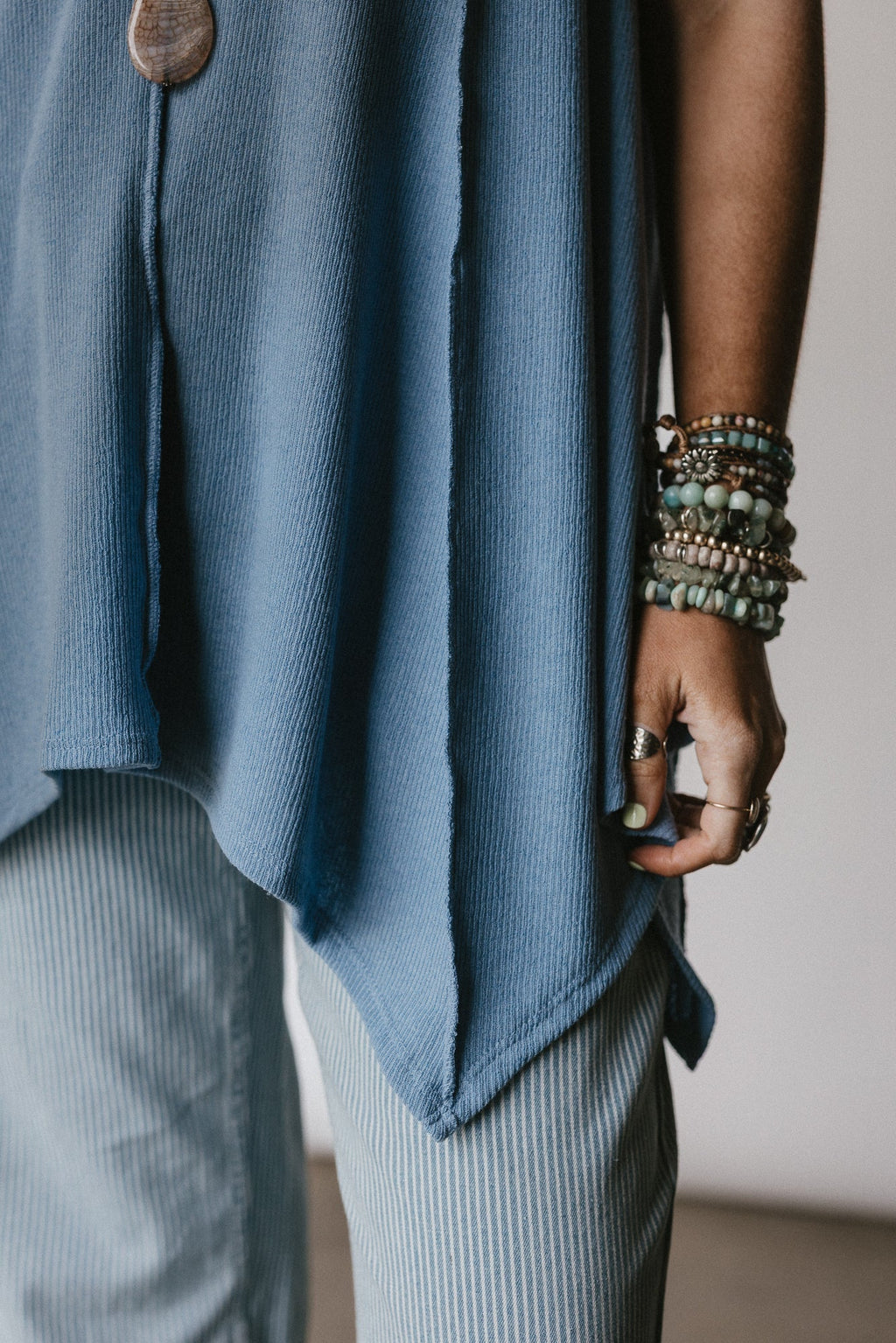 The Nest Drift Away Top - Denim