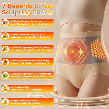🎁Sfrcord®️ Official Brand Store | 2026 4-In-1 Micro-Particle Sculpting & Fat-Burn Short